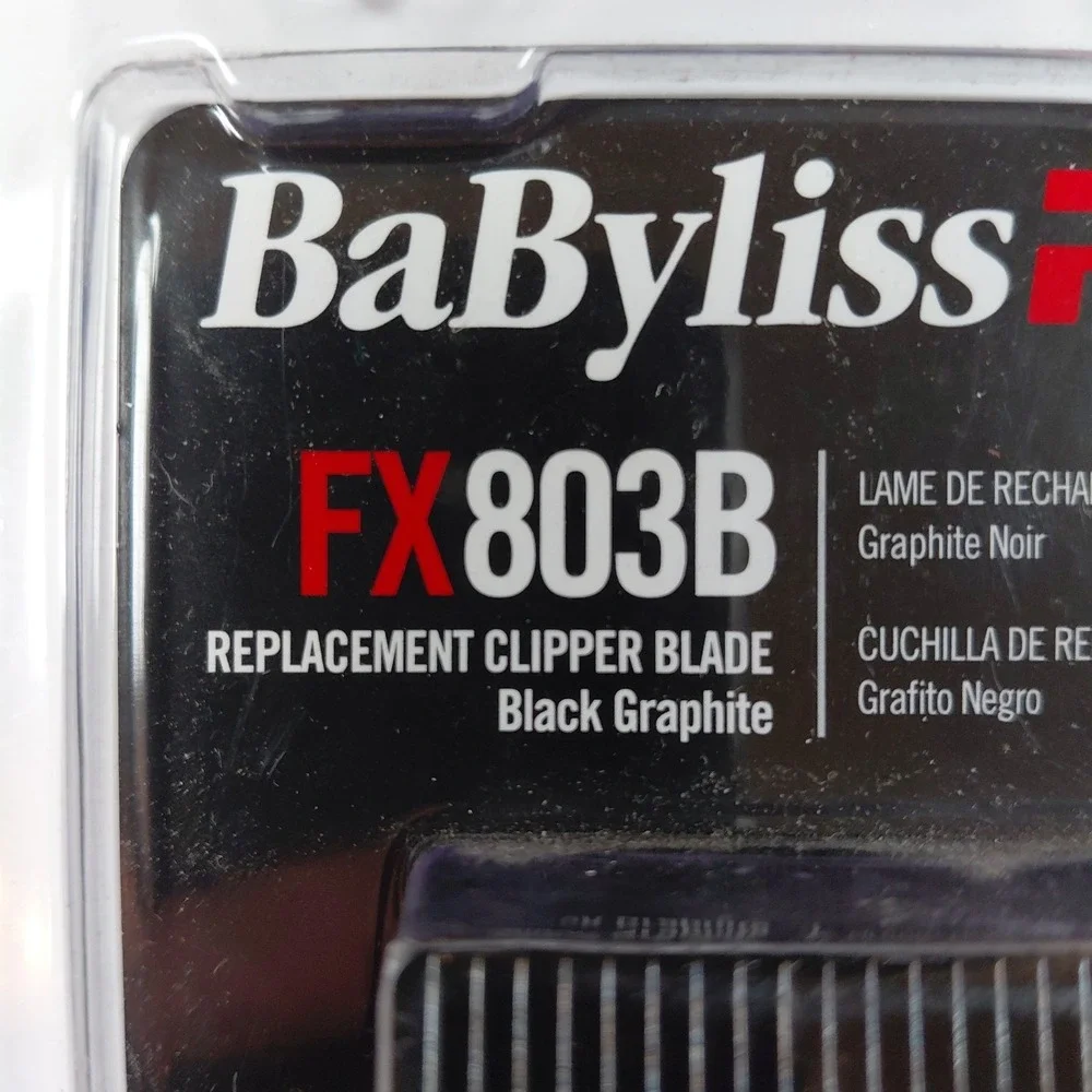 BaBylissPRO Black Graphite Replacement Taper Clipper Blade FX803B NEW